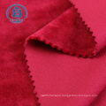 Fast delivery warp super soft velvet upholstery fabric for wholesale